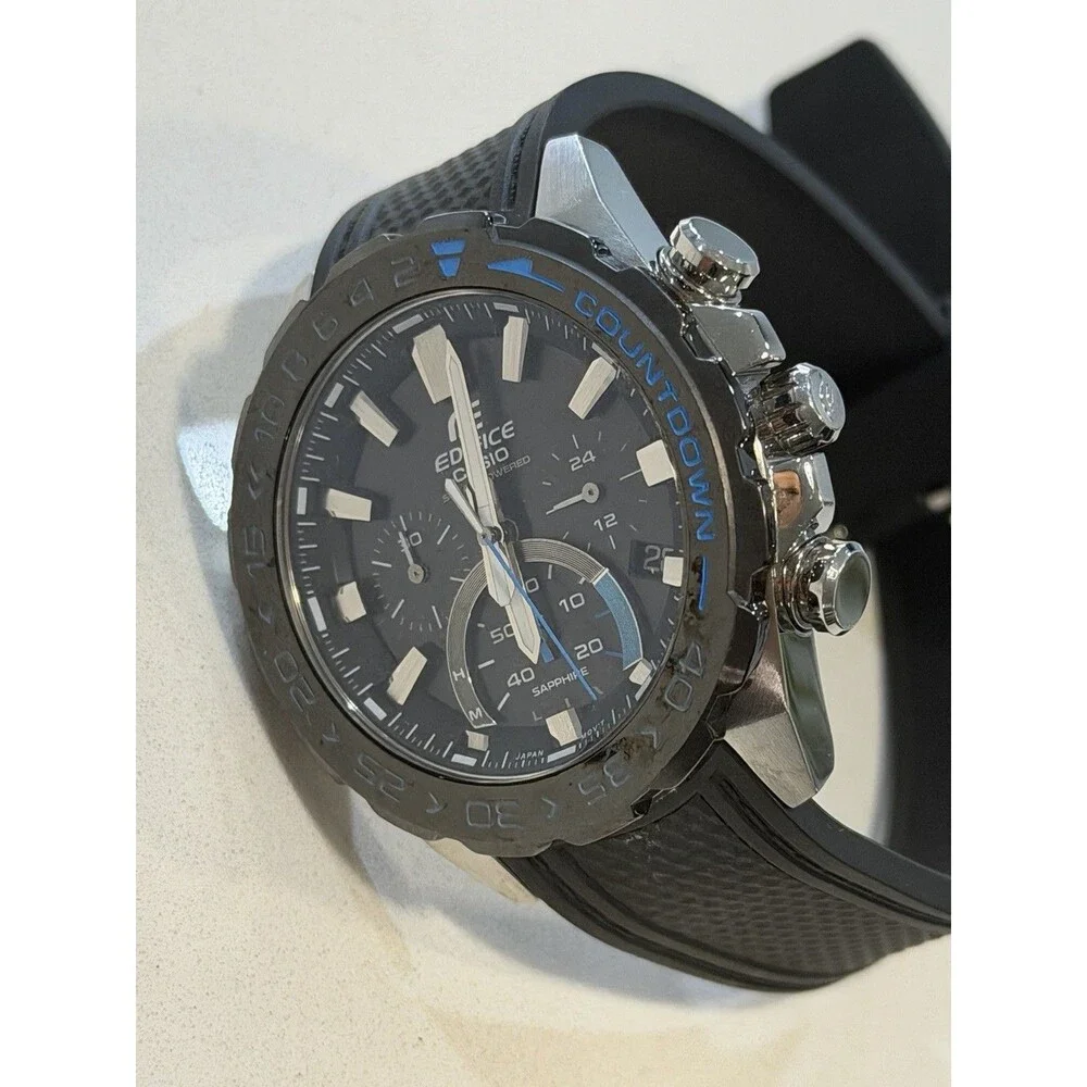 Casio Edifice EFS-S550 With Solar Power And Sapphire Crystal Mens watch
